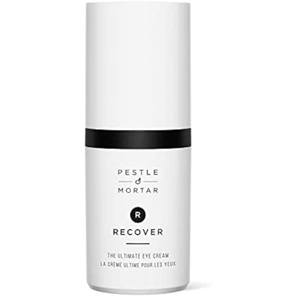 Pestle & Mortar Recover Peptide Anti Ageing Eye Cream, Reduce Dark Circles, Fine Lines and Puffiness, Anti-Wrinkle eye moisturiser, Vegan & Cruelty Free - 15ml