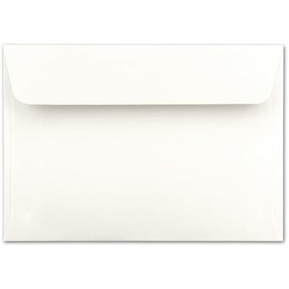 Neuser colourful, self-adhesive C6 envelopes, 162 mm x 114 mm 200 Umschläge Natural White