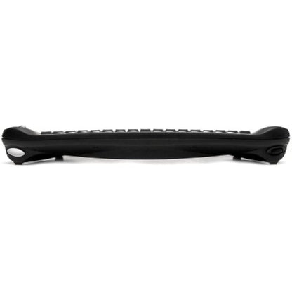 Accuratus Toughball 2 - Wireless 2.4GHz RF Mini Multimedia Keyboard with Trackball