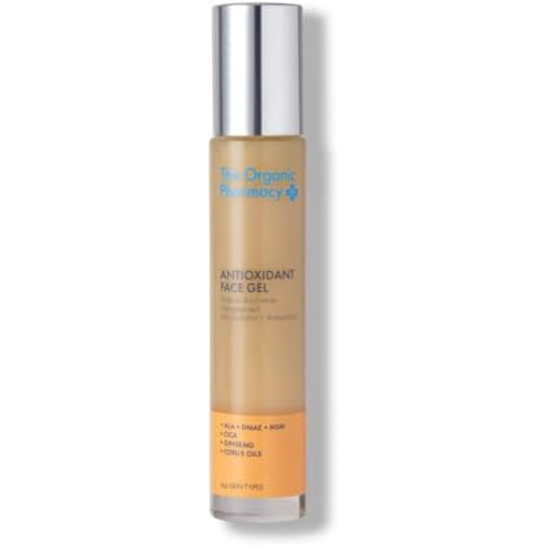 The Organic Pharmacy Antioxidant Face Gel, 35ml - Water-based Gel - Repair and Protect the Skin from Oxidative Stress - Packed with Antioxidants - 75.6% Organic, 86.9% Natural