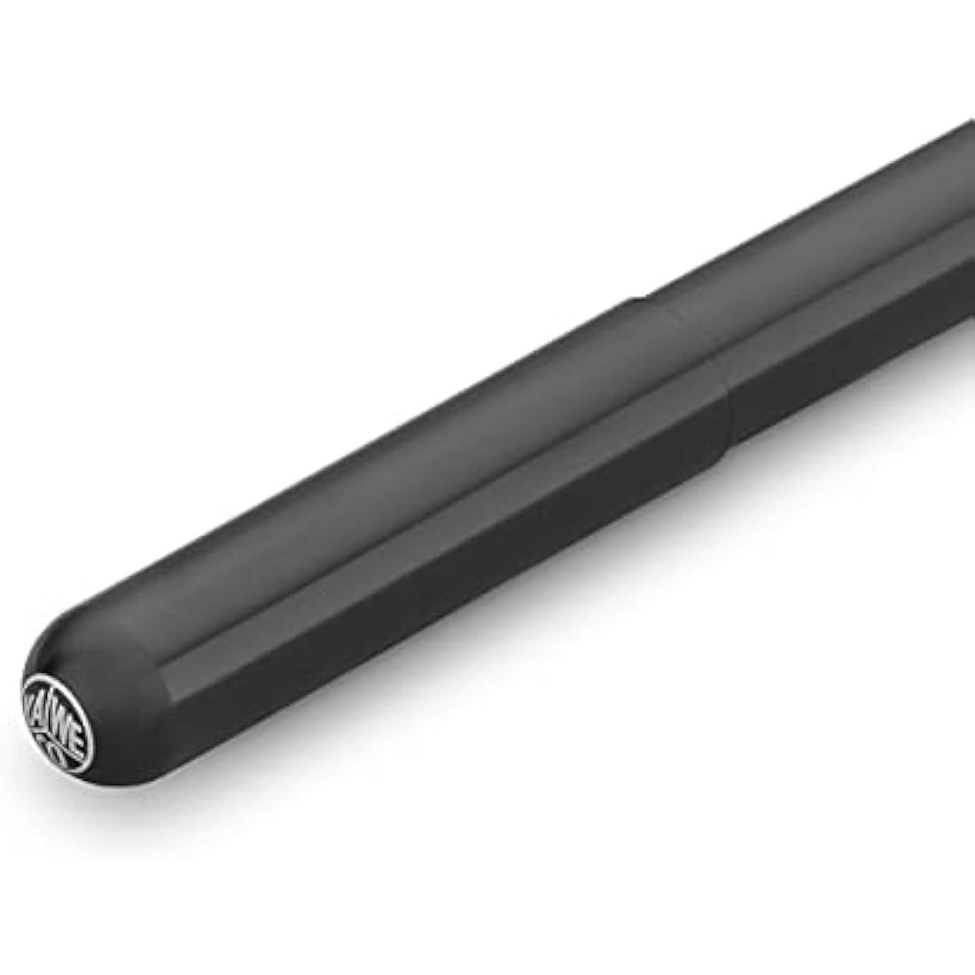 Kaweco LILIPUT Fountain Pen Black I Premium Aluminium Fountain Pen for Ink Cartridges I Exclusive Fountain Pen 12.5 cm I Nib: BB (Extra Broad)