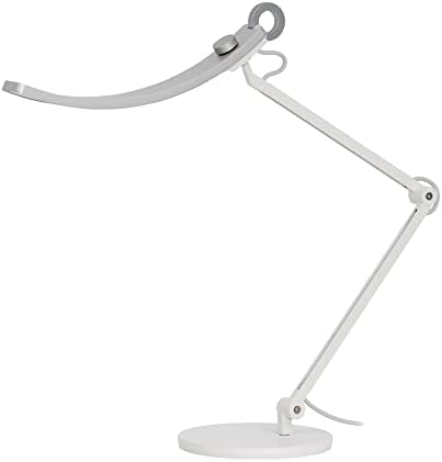 BenQ WiT e-Reading Desk Lamp | Eye-caring for Home Office, Reading, Study, Craft | Ultrawide, Bright, Dimmable with 13 Colour Modes | Adjustable Arm | Matte Silver