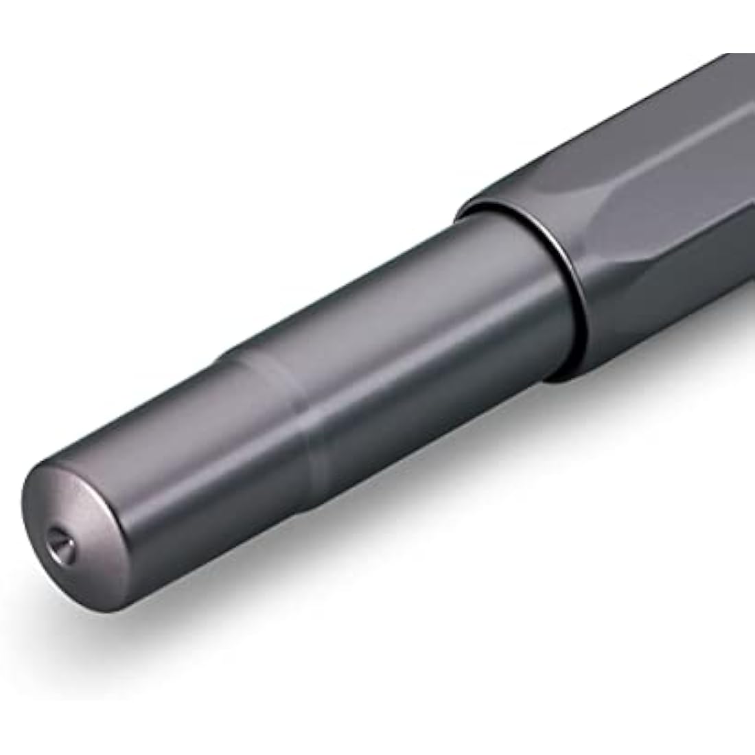 Kaweco AL SPORT Gel/Ballpoint Pen Anthracite I Pen Including 0.7 mm Rollerball Pen Refill in Classic Design with Ceramic Ball I Premium Aluminium Gel Roller 13 cm