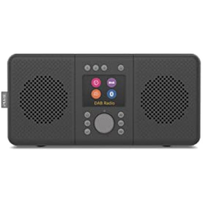 Pure ELAN CONNECT+ All-In One Internet Radio with Bluetooth 5.0 (DAB/DAB+ and FM, TFT Display, Preset Buttons Support, Music Streaming, Podcast, Battery Usage, USB), Charcoal