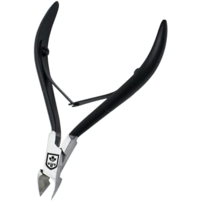 SENBACH Cuticle Trimmer, Cuticle Remover Cuticle Nipper Professional Stainless Steel Cuticle Cutter Clipper Durable Pedicure Manicure Tools for Fingernails and Toenails (Black)