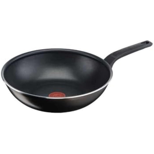 TEFAL Easy Cook & Clean B5541902 Wok Pan 28 cm Non-Stick Suitable for All Heat Sources Except Induction