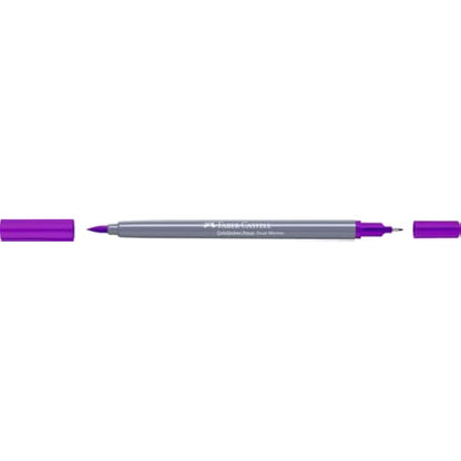 Faber-Castell Creative Studio Goldfaber Aqua Dual Marker, Multicoloured, Marker Wallet Of 12, For Art, Craft, Drawing, Sketching, Home, School, University, Colouring
