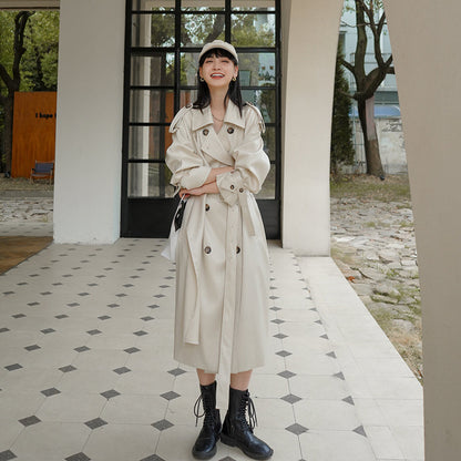 Women's Fashion High Sense Trench Coat