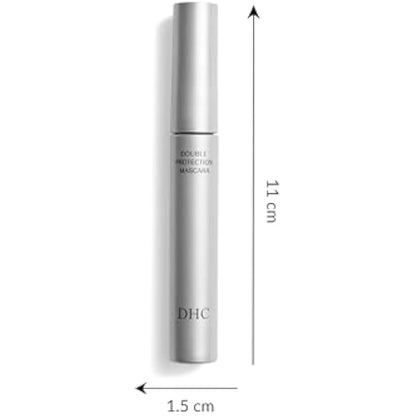 DHC Mascara Perfect Pro Double Protection 5 g (Black), Pack of 2