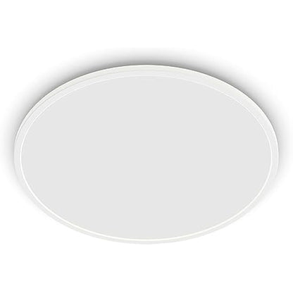 Philips LED Superslim Outdoor Ceiling Light 15W [Cool White - White] Water Resistant IP54, for Garden, Patio and Terrace Lighting.