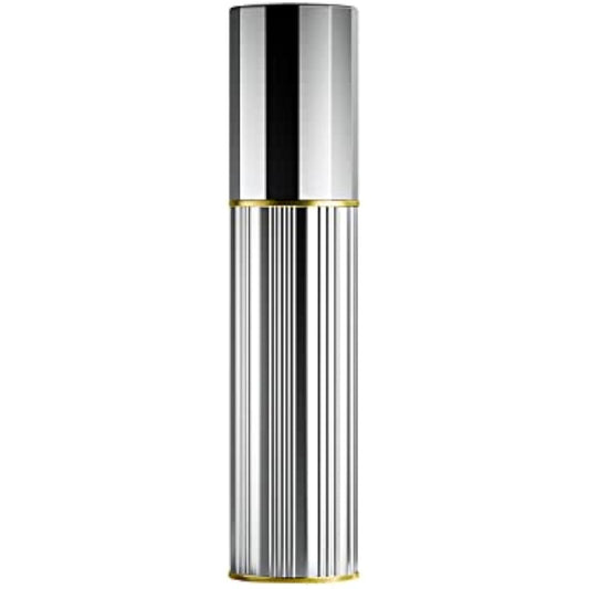 Aurdox Perfume Travel Atomiser, Portable and Refillable mini Perfume Spray Bottles Empty Sprays with Bottom Pump, Dispensers, Atomizers for Women and Men, 5ml/ Silvery Gray