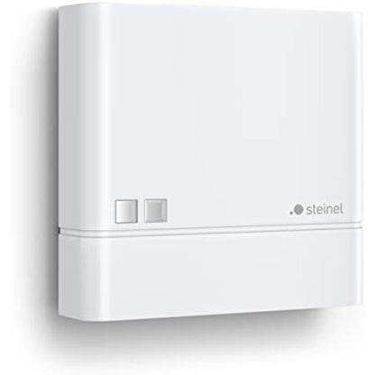 Steinel NightmatIQ Dusk to Dawn Sensor White, Adjustable Outdoor Photoelectronic Switch, 1000W Twiligh Sensor, IP54