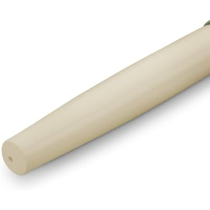 Kaweco STUDENT 60's Swing Fountain Pen I Premium Fountain Pen for Ink Cartridges with High-Quality Steel Nib in Green and Cream I Nostalgic Luxury Fountain Pen 16 cm I Nib Width: F (Fine)