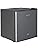 electriQ 45 Litre Table Top Drinks Fridge - Stainless Steel