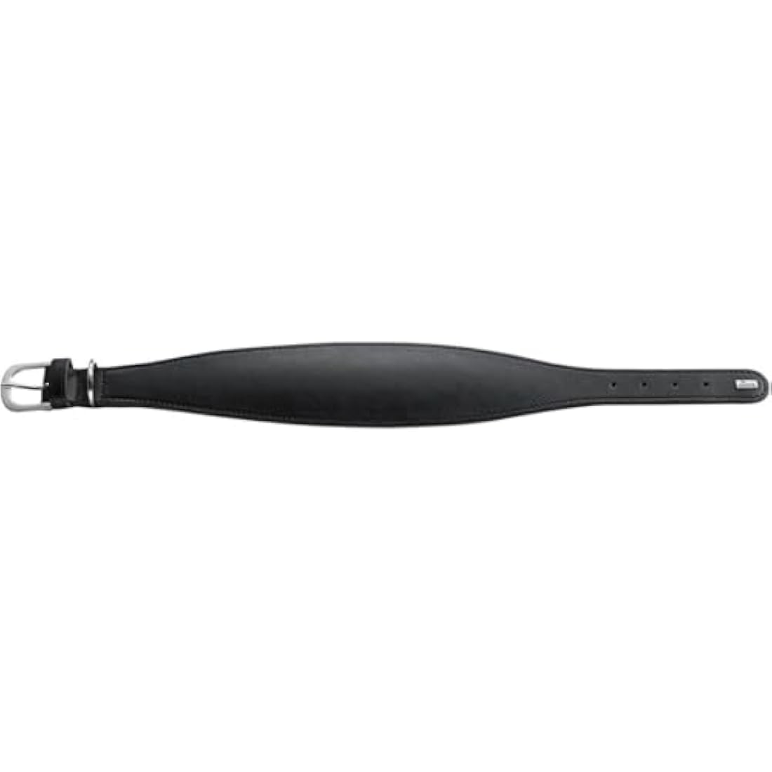 HUNTER Super Soft Leather Greyhound Collar, Padded 42 (S), Black