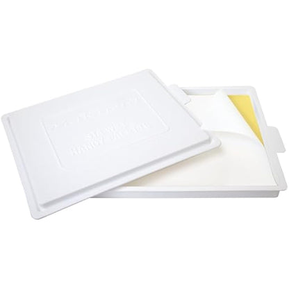 Masterson Sta-Wet Handy Palette Airtight Paint Palette Keeps Paint Fresh for Days 8.5X7 Inches, Made in USA