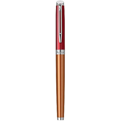 Waterman Rollerball Pen | Hemisphere French Riviera Collection | Promenade Vermillon | Fine Point | Gift Box