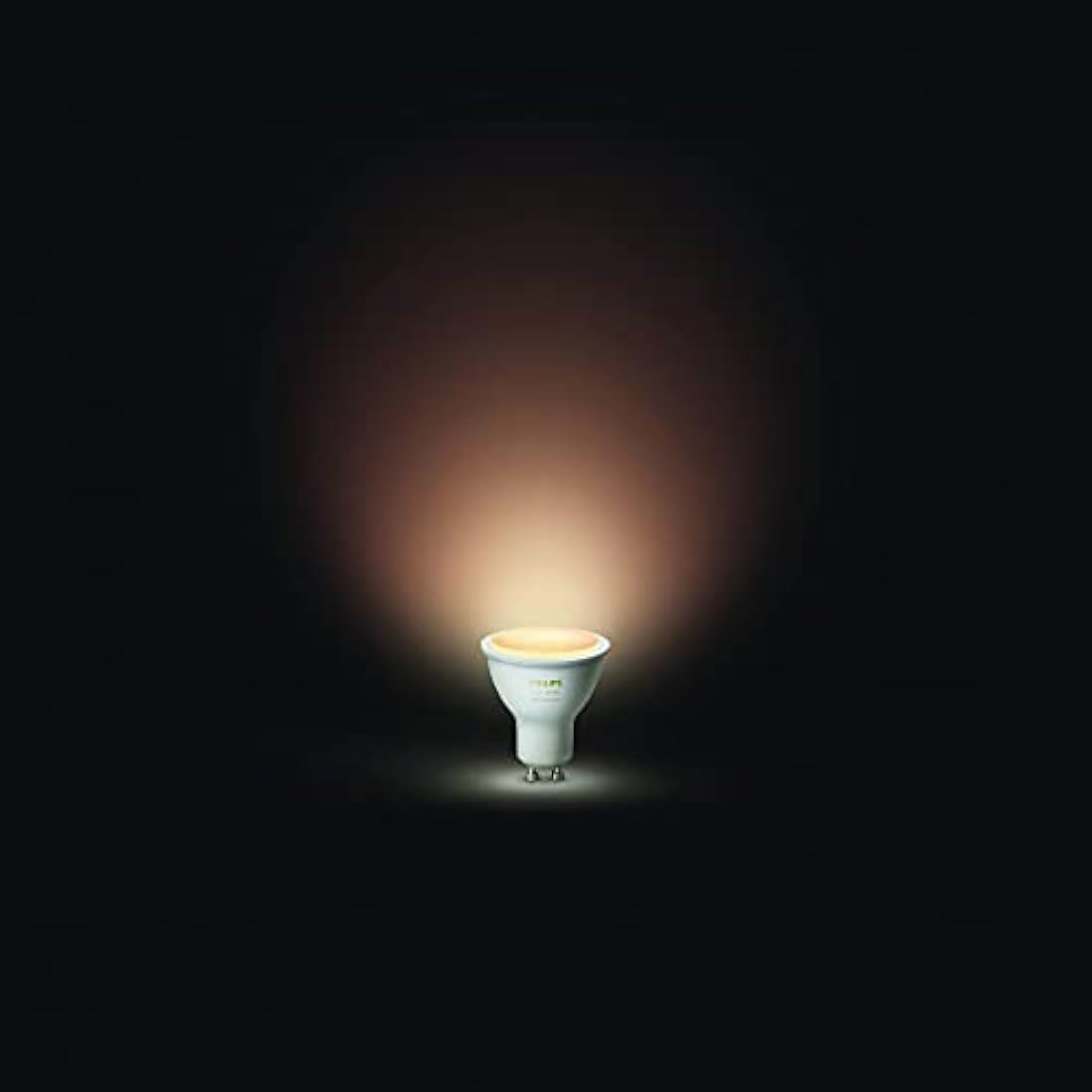 Philips Hue White Ambiance Single Smart Spotlight LED [GU10 Spot] with Bluetooth. Works with Alexa and Google Assistant and Apple HomeKit