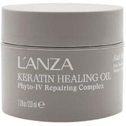 L'ANZA Keratin Healing Oil Intensive Hair Masque for Damaged Hair - Nourishes, Repairs, and Boosts Hair Shine and Strength for a Silky Look, Sulfate-free, Paraben-free, Gluten-free (200ml)