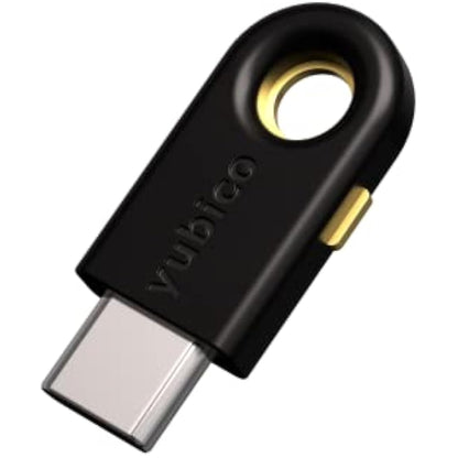 Yubico - YubiKey 5C - Two-factor authentication (2FA) security key, connect via USB-C, FIDO certified - Protect your online accounts