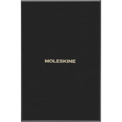 Moleskine Precious & Ethical Notebook, with Gift Box, Vegan Soft Cover Python-Effect, Elastic Closure, Large Format 13x21 cm, Colour Green