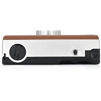 KODAK EKTAR H35 Half Frame Film Camera, 35mm, Reusable, Focus-Free, Lightweight, Easy-to-Use (Brown) (Film & AAA Battery are not Included)
