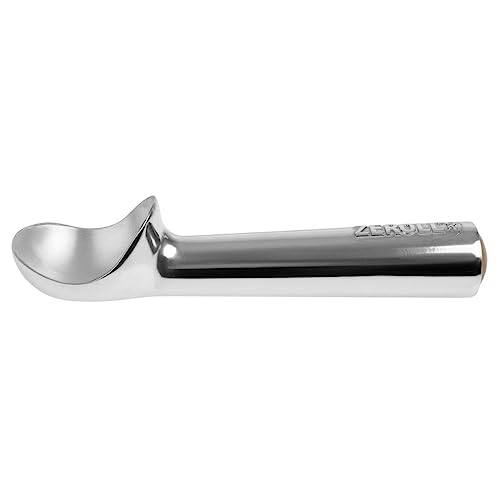 Zeroll Original Ice Cream Scoop, Size 20, Aluminium, Nonstick, 20 Portions per Litre, Gelato Frozen Yoghurt Sorbet, Heat Conductive Fluid Handle Easy Scoop Design, Colour Coded End: Gold | GD617