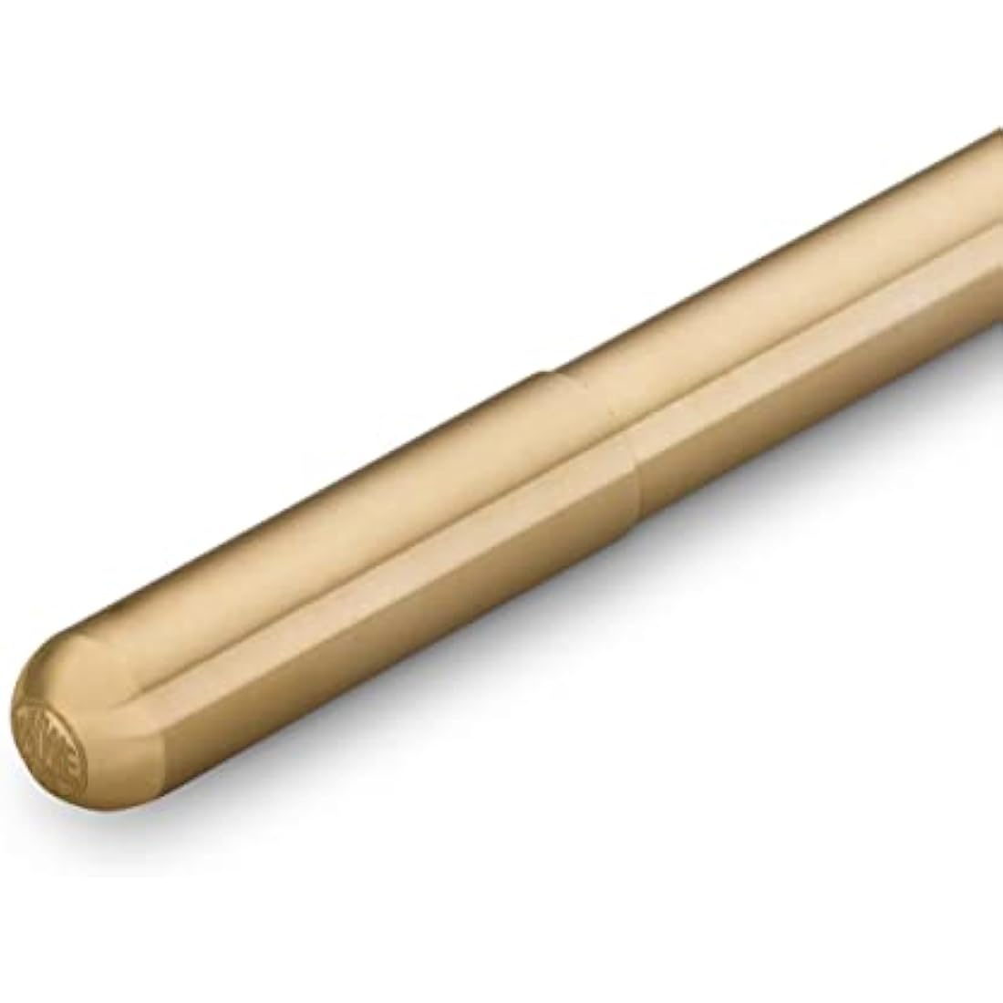 Kaweco SUPRA Fountain Pen Brass I Exclusive Fountain Pen for Ink Cartridges Including Retro Metal Box I Fountain Pen 16.5 cm I Nib: F (Fine)