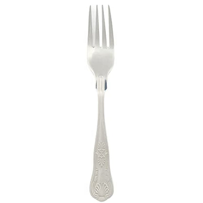 Russell Hobbs RH02850EU7 Verona Cutlery Set  24 Piece, 18/10 Stainless Steel, 6 Place Settings, Includes, Forks, Knives, Tablespoons, Teaspoons,