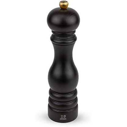 PEUGEOT - Paris 22 cm Pepper Mill - Classic Grind System - Made with PEFC Certified Wood - Lifetime Guaranteed Mechanism - Made in France - Chocolate Colour