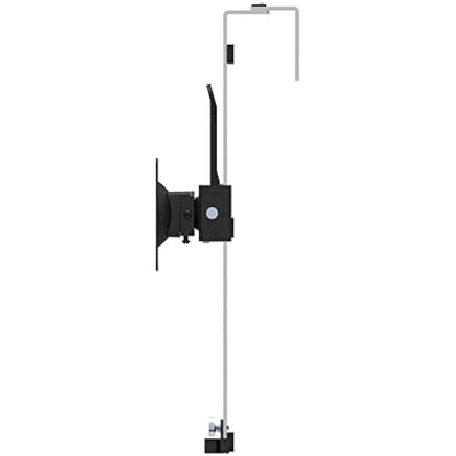 StarTech.com Cubicle Monitor Mount - Cubicle Wall Single Monitor Hanger - Up to 34" VESA Mount Display - Height Adjustable Ergonomic Office Cubicle Hanging Flat Panel Hook & Clamp Bracket (ARMCBCLB)