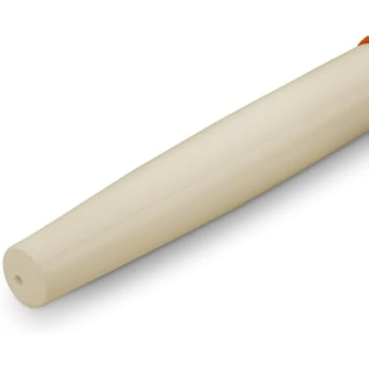 Kaweco STUDENT 70's Soul Fountain Pen I Premium Acrylic Fountain Pen for Ink Cartridges I Nostalgic Fountain Pen in Orange and Cream with Golden Details I Student Pen 16 cm I Nib: M (Medium)