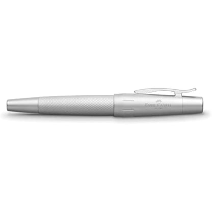 Faber-Castell E-motion M Fountain Pen - Pure Silver,148670