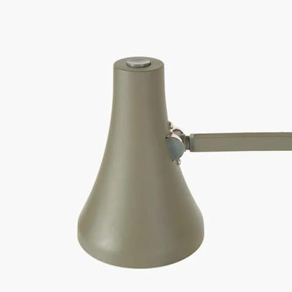 ANGLEPOISE 90 Mini Mini Desk Lamp, Kelp Green, LED Low Energy Dimming Bulb, USB Power Cable, Aluminium Shade and Arms, Satin Painted Finish, Chrome Plated Fittings, Ideal for Small Spaces