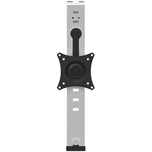 StarTech.com Cubicle Monitor Mount - Cubicle Wall Single Monitor Hanger - Up to 34" VESA Mount Display - Height Adjustable Ergonomic Office Cubicle Hanging Flat Panel Hook & Clamp Bracket (ARMCBCLB)