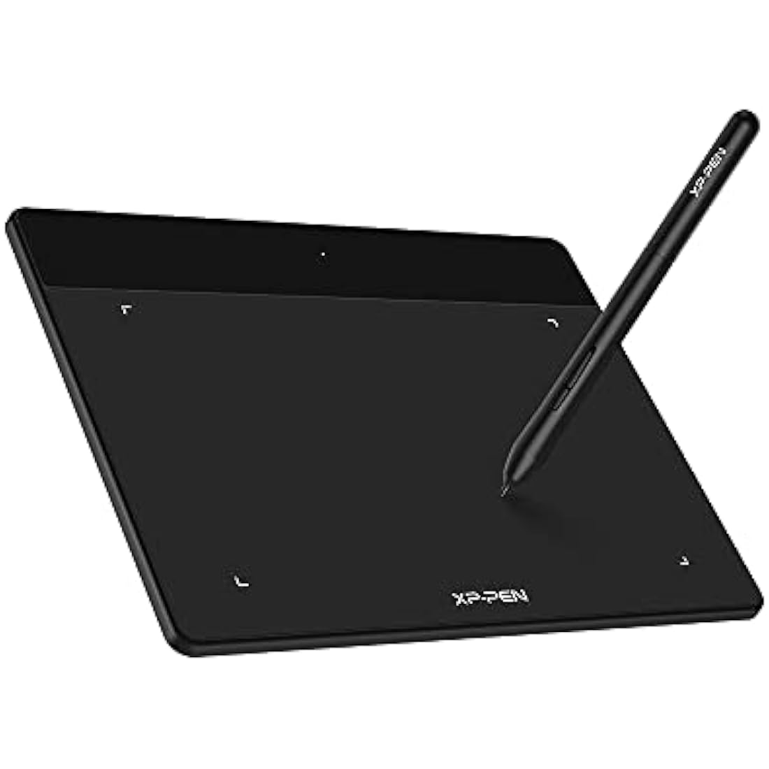 XP-PEN Deco Fun S 8192 Levels Passive Stylus Graphic Tablet with 60° Tilt, 6 x 4 Inch Drawing Tablet for Remote Learning or Playing OSU – Classic Black