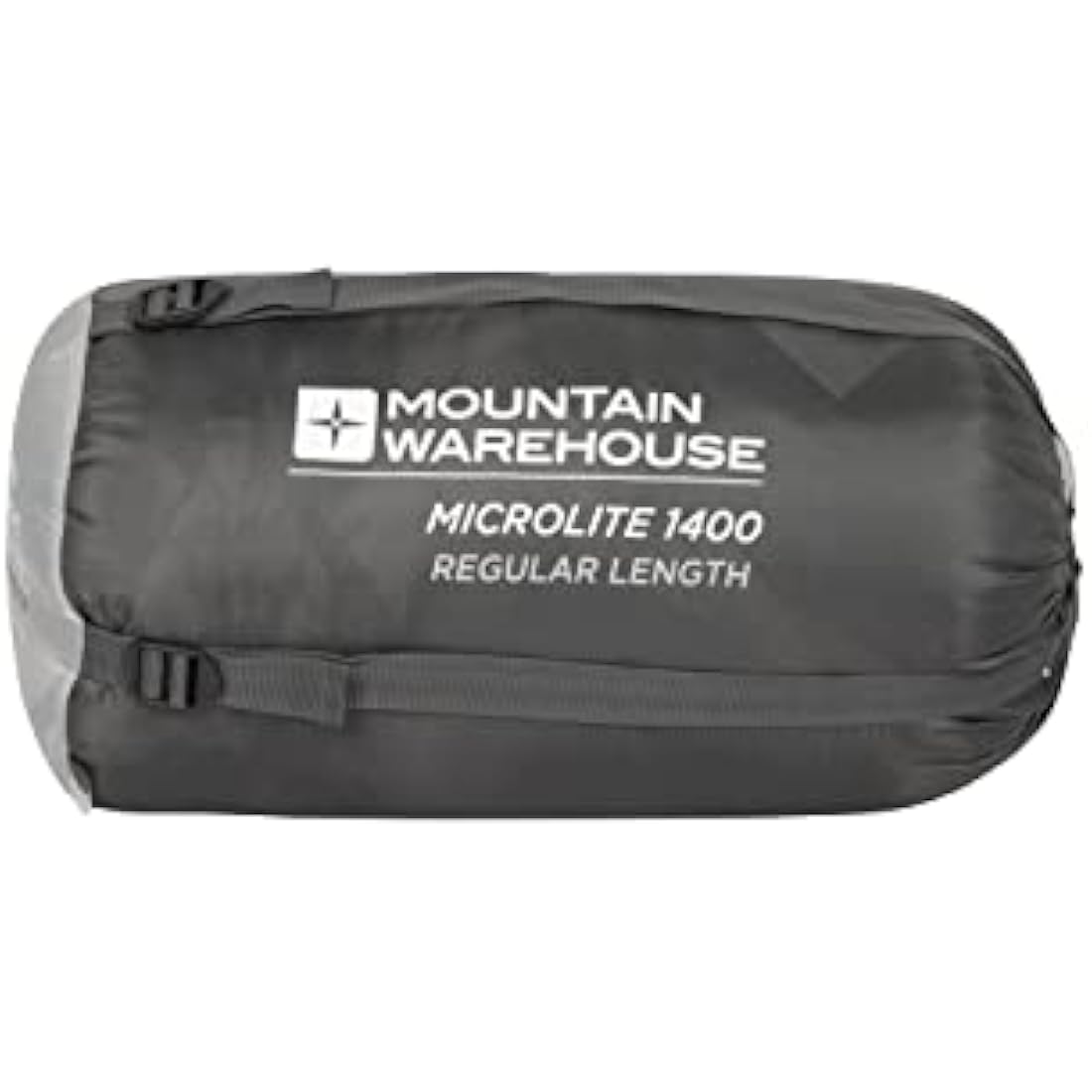 Mountain Warehouse Mummy Shaped Microlite 1400 Sleeping Bag - 3/4 Season, Insulated Camping Bag - Best for Spring Summer