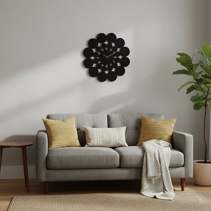 Datsun  Black Discs Design Wall Clock