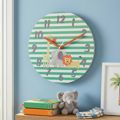 Kids Safari Wall Clock