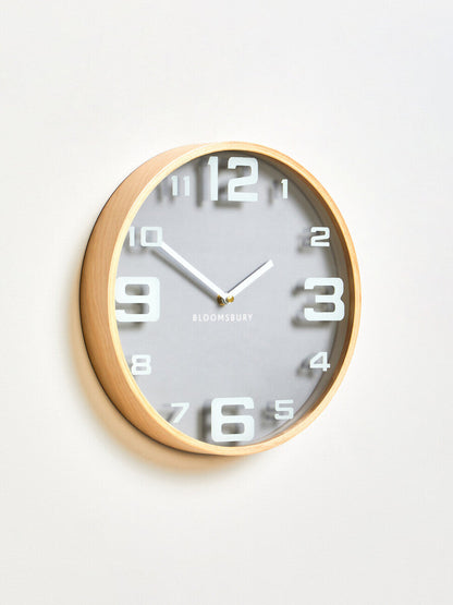 31.5cm Dia Grey Wall Clock | Vitus