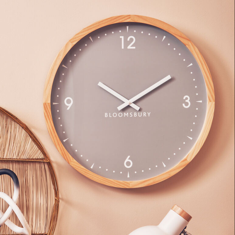 Vitus Grey Wall Clock