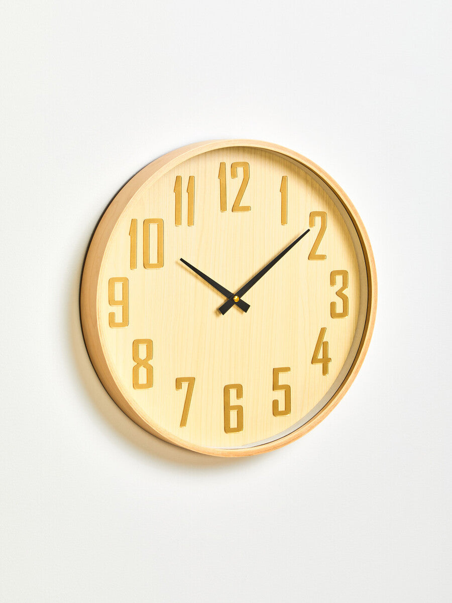 Vitus Natural Wall Clock