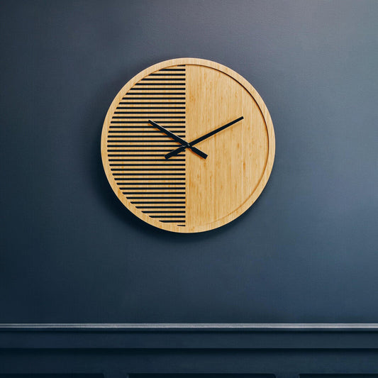 Vitus Large Wooden Wall Clock