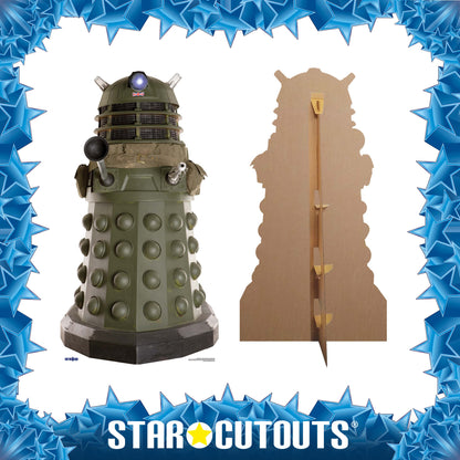 SC220 Wartime Dalek Ironside Cardboard Cut Out Height 173cm