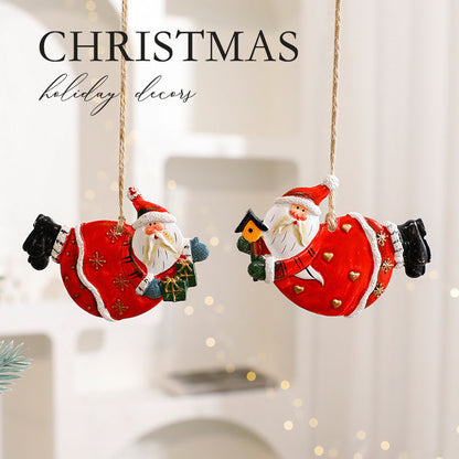 Christmas Decorations Cartoon Elk Ornaments