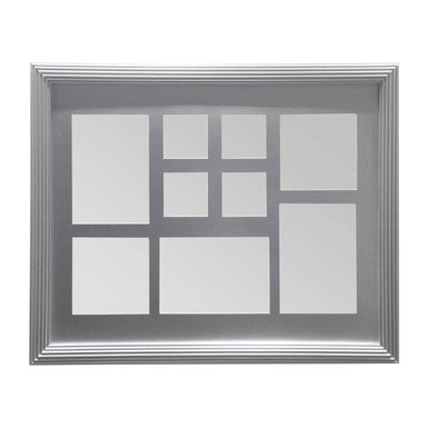 Maren Silver 9 Photo Multi Photo Frame