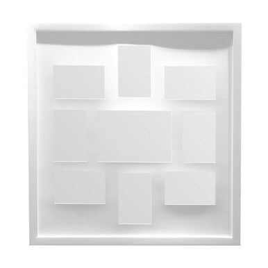 Maren White 9 Multi Photo Frame