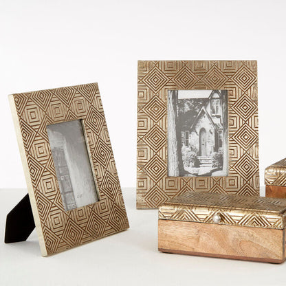 Bowerbird Tribal 5X7 Photo Frame