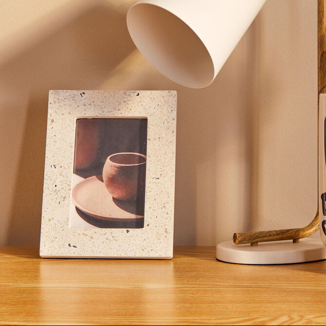 Mimo Small Terrazzo 4In X 6In Photo Frame
