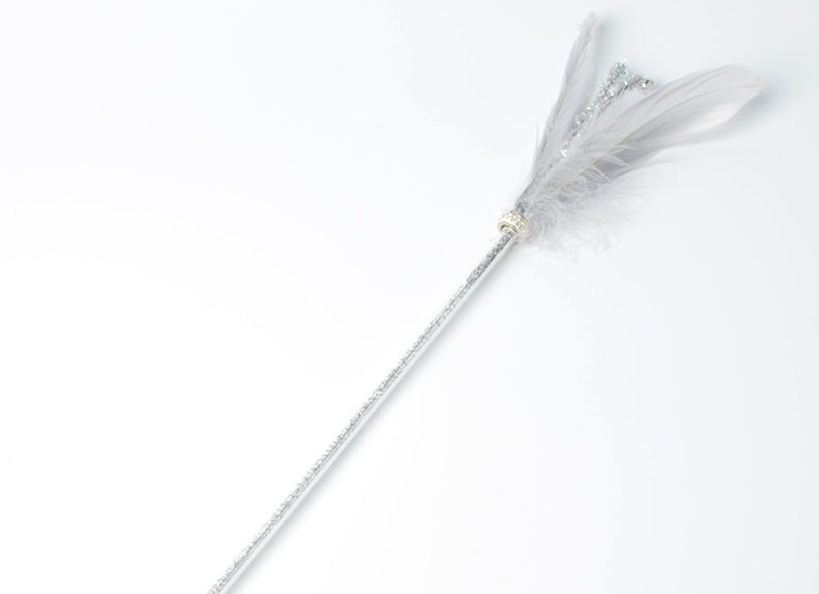 Long feather with bell